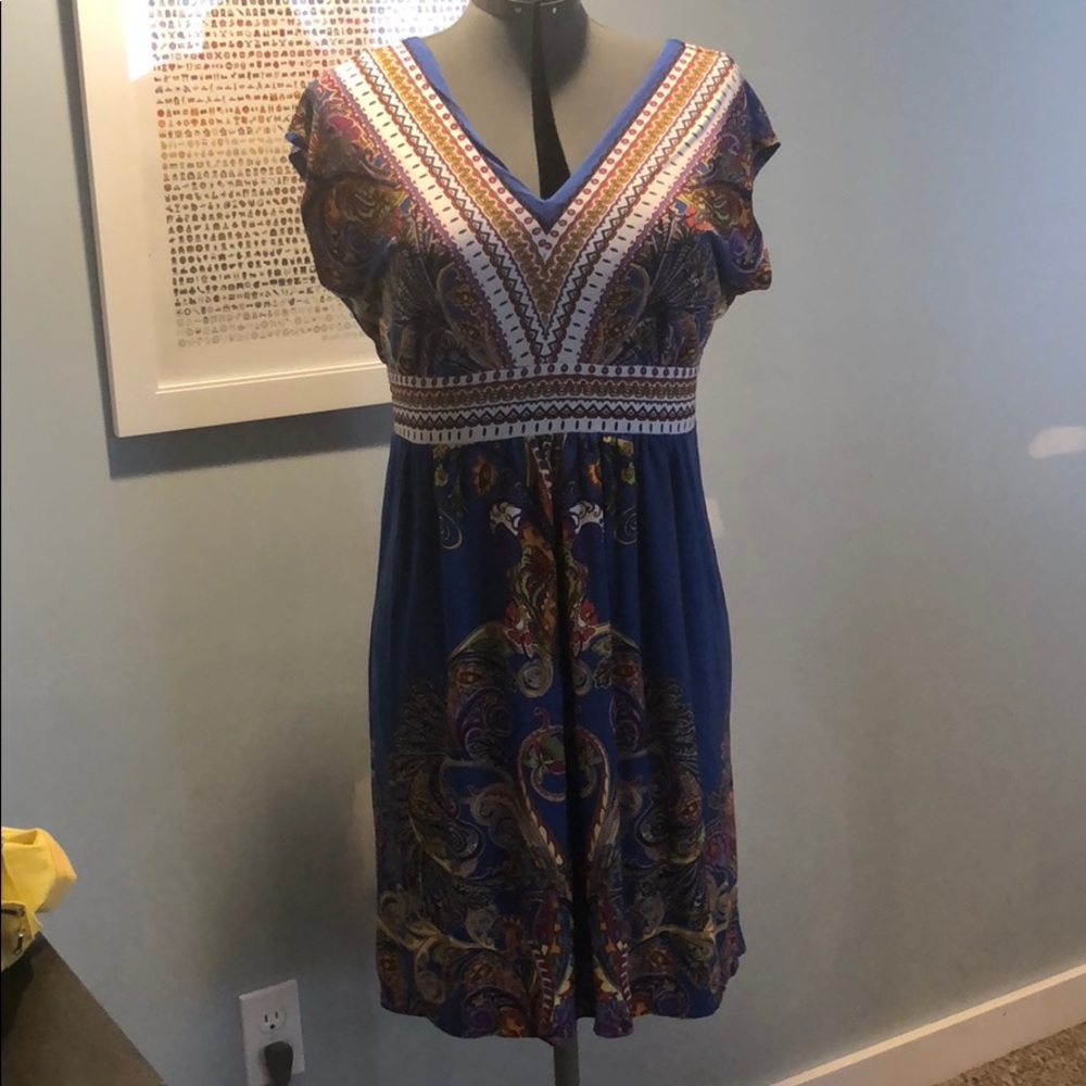 Kiara v-neck dress.